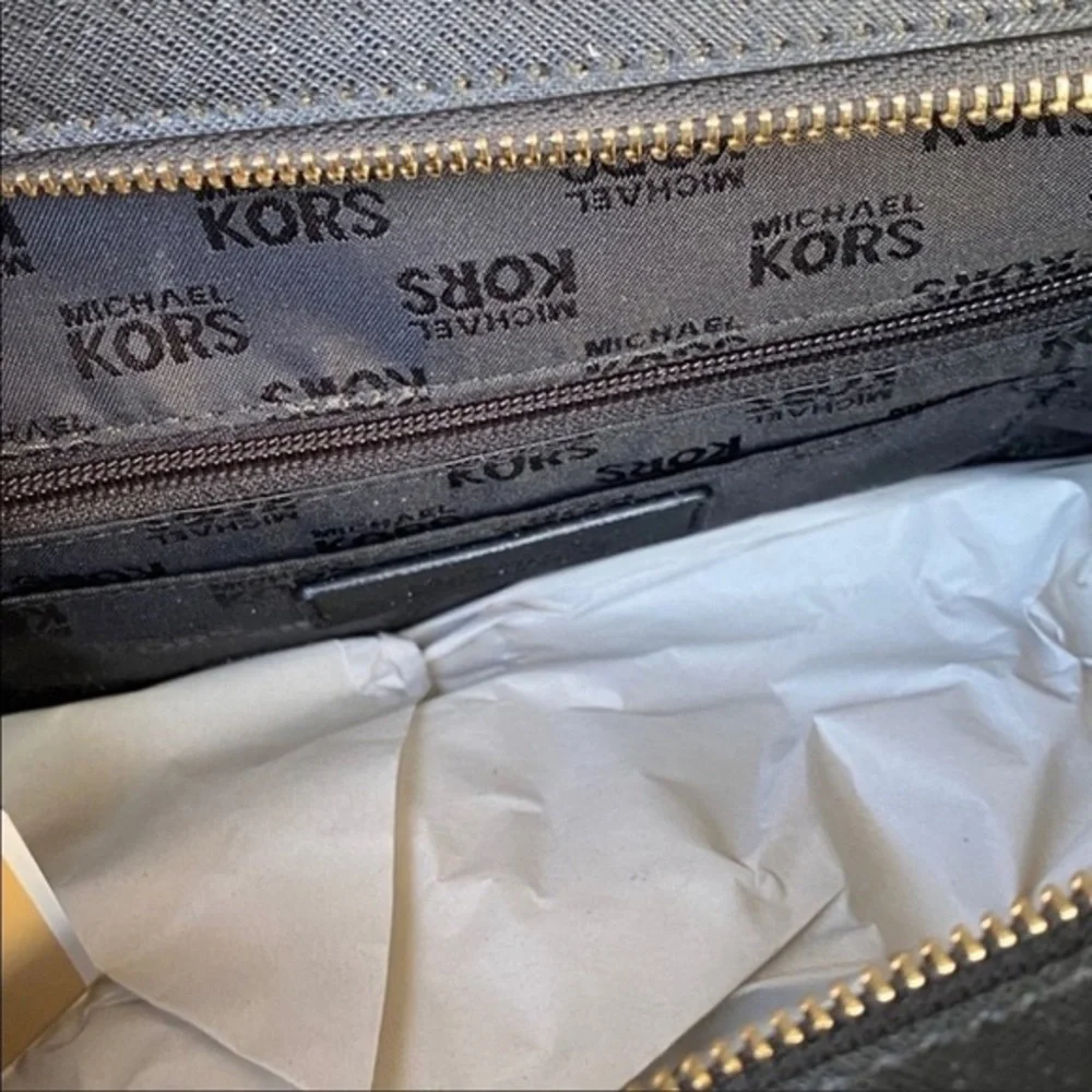 Michael kors Tina large satchel bag black